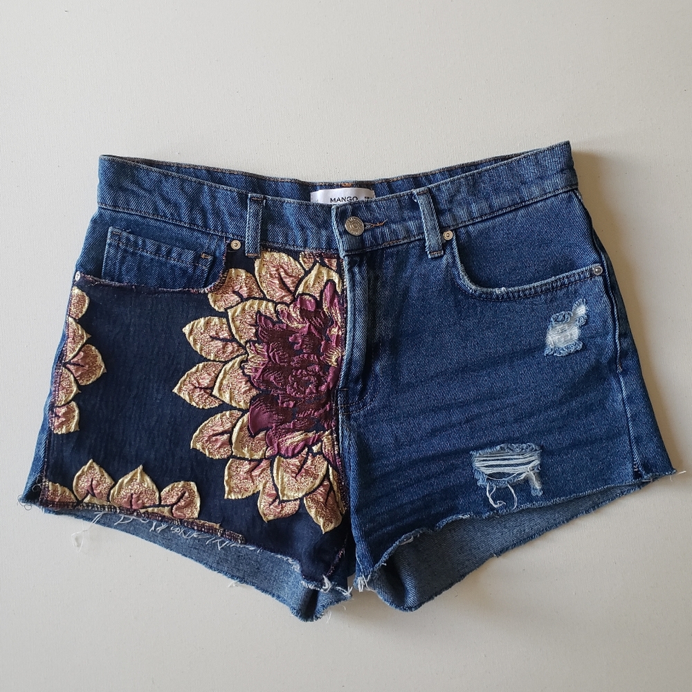 Denim Mango Shorts